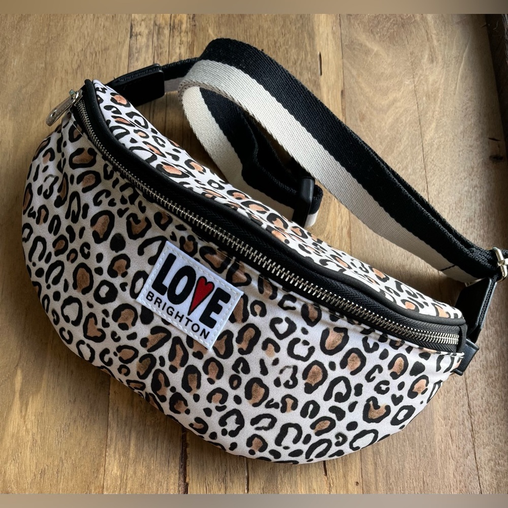 Brighton Wild Cat Belt Bag, NWOT